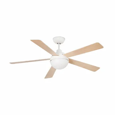 Image de Ventilateur de plafond à basse consommation avec éclairage LED et télécommande Izaro 132 cm