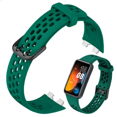 Zdjęcie produktu dla Pasek ChronSmarta do smartband'a Huawei Band 8 / 9 / 10 (Zielony)