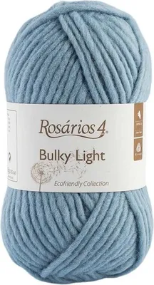 Zdjęcie produktu dla Rosários 4 Bulky Light 123 Blue Przędza dziewiarska