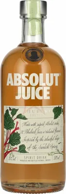 Image de Absolut Juice RHUBARB Edition Spirit Drink 35,00 %  0,50 l.