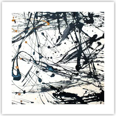 Produktbild von Poster - Poster ohne Rahmen - Abstraktion modern - 40x40 cm - Wand Bild - Wanddeko - Wandbilder - Kunstposter - Wandposter - Bilder - Kunstdruck - Wanddekoration - Wandbild - P2XAC40x40-3442