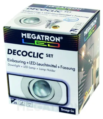 Produktbild von Megatron LED-Einbauspot Set MT75401