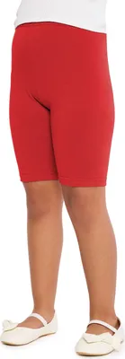 Image de Leggings courts en coton pour fille Merry Style MS10-227 (rouge, 140 cm)