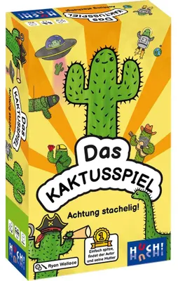 Produktbild von Huch Kaktusspiel Kartenspiel für 2-6 Spieler ab 9 Jahren, 20 Min. Spieldauer