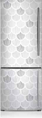 Produktbild von Kühlschrankfolie Aufkleber Kühlschrankmagnete Dekoration Kühlschrankfolie 60x190 cm - Jakobsmuscheln
