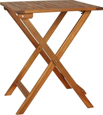 Immagine prodotto di set bistrot 3 pezzi pieghevole con cuscini in legno massiccio di acacia