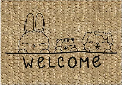 Produktbild von MD-ENTREE Fußmatte Impression cute animals 40x60cm