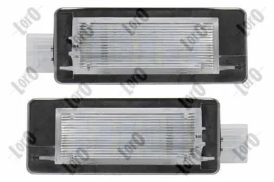 Produktbild von 2x ABAKUS L42-210-0003LED Kennzeichenbeleuchtung für RENAULT MODUS / GRAND MODUS (F/JP0)