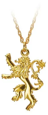 Produktbild von Noble Collection Game Of Thrones Lannister-anhänger Golden  Golden One Size