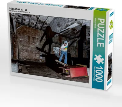 Produktbild von Calvendo SEBASTIAN M. - 50 1000 Teile Puzzle quer 640x480mm, Wenk Michael; 7360213