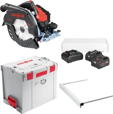 Produktbild von Mafell Akku Handkreissäge K 85-18 PURE im L-MAX 91E302 + Power Set 2