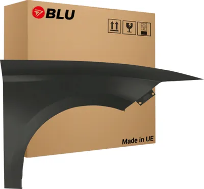 Image de BLU Aile Compatible avec Seat Leon III 3 5F LX7Z Droite Silber DelphinGrau | 2012-2020 | Avant | Peint| Prêt à Monter | Acier
