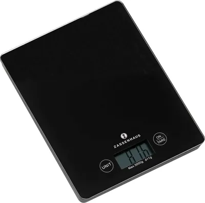 Image de ZASSENHAUS Digitale Küchenwaage BALANCE, schwarz