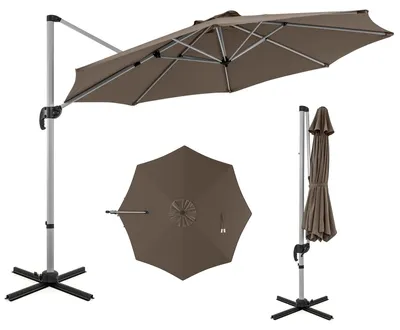 Immagine prodotto di Parasole - Ombrellone da giardino - Ombrellone per terrazza - Ombrellone per balcone - Diametro 330 cm - Protezione UV 50+