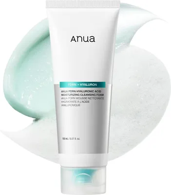 Obrázok produktu pre Anua PDRN Hyaluronic Acid Moisturizing Cleansing Foam 150 ml