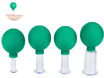 Produktbild von Gesichts-Cupping-Set für Hautpflege und Massagen (4 Stück)