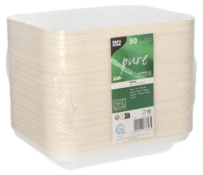 Produktbild von Deckel, Zuckerrohr "pure" 3,5 cm x 20,3 cm x 15,3 cm weiss