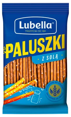 Obrázok produktu pre Paluszki z solą morską Lub 70 g
