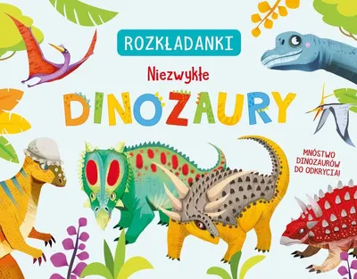 Obrázok produktu pre Niezwykłe dinozaury. Rozkładanki