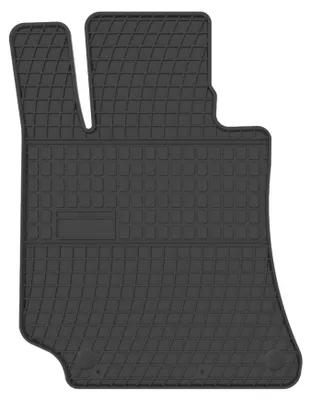 Produktbild von Fahrermatte Gummi für Mercedes E W212 2009-2016 (Limousine/Kombi/Coupé) – Schwarz, passgenau – Wielganizator PilotPad