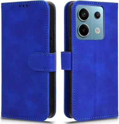 Produktbild von Xiaomi Redmi Note 13 Pro 5G / Poco X6 Hülle - Coverup Klapphülle - Blau
