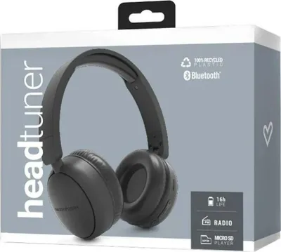 Immagine prodotto di Energy Sistem | Headphone | Head Tuner | Bluetooth | Over-Ear | Microphone | Wireless | Graphite