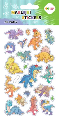 Produktbild von Puffy Aufkleber - Dino Happy Color