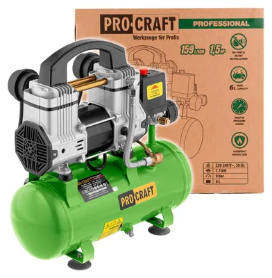 Obrázek produktu pro Bezolejový kompresor Procraft AC7