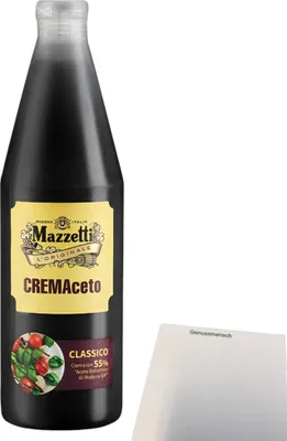 Produktbild von Mazzetti Cremaceto Classico 55 % Aceto Balsamico di Modena I.G.P. (800ml Flasche) + usy Block