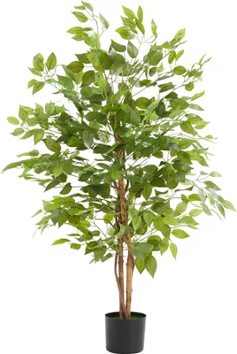 Image de Ficus artificiel FIDA à l'aspect naturel - 120 cm
