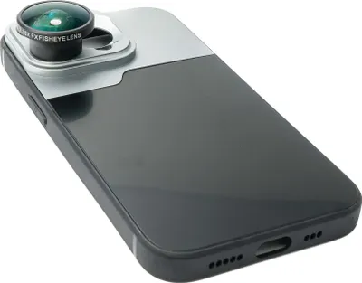 Produktbild von SYSTEM-S Fischaugen Linse Hülle Filter für Fotografie für iPhone 13 Pro