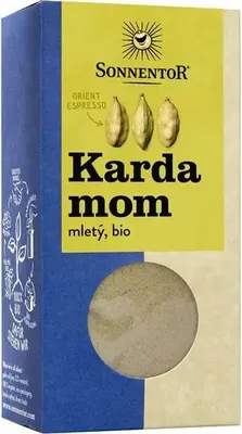 Obrázek produktu pro Sonnentor 00877, Zrnkové koření, 50 g, Kardamom, Krabice
