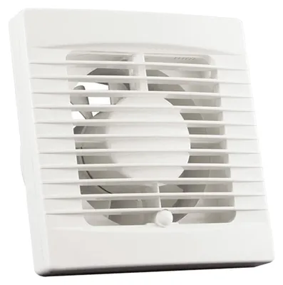 Productafbeelding van Nedco EF120T Badkamer-/Toiletventilator met Timer - 120mm 130 m³/h - kunststof - Wit