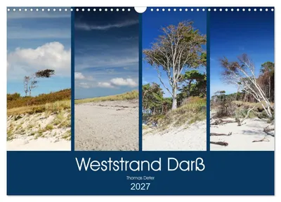 Produktbild von Weststrand Darß (Wandkalender 2027 DIN A3 quer), CALVENDO Monatskalender