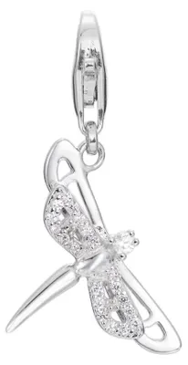Produktbild von Esprit Anhänger Charms Silber Zirkonia Dragonfly Libelle ESCH91572A000