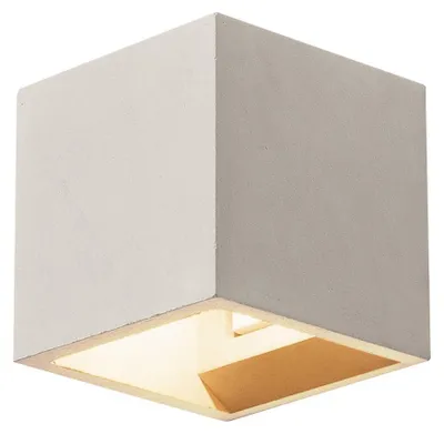 Produktbild von SLV Wandlampe SOLID CUBE für die gemütliche Innenbeleuchtung von Wänden, Flur, F