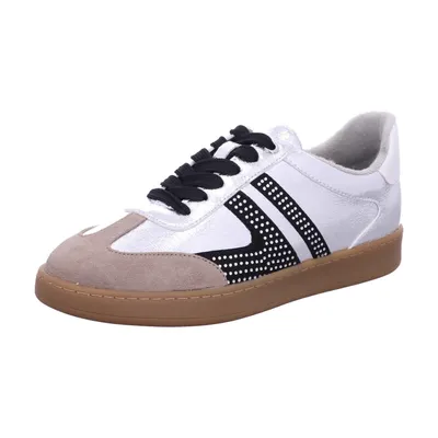 Produktbild von La Strada Damen Lowtop-Sneaker 39421-36, 39421-37, 39421-38, 39421-39, 39421-40, 39421-41, 39421-42, 39436-37, 39436-38, 39436-39, 39436-40, 39436-41, 39436-42, 39441-36, 39441-37, 39441-38, 39441-39, 39441-40, 39441-41 LST-2303446 silver/black 36