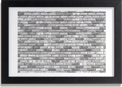 Produktbild von Bild 30x20 MDF-Rahmen, Wandkunst Ziegelwand