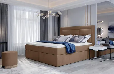 Obrázek produktu pro OXM Kontinentální postel 140 Vivre Monolith 09 140 x 115 x 215 cm