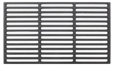 Produktbild von Grillrost 54x34cm rechteckig emailliert aus Gusseisen