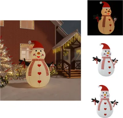 Produktbild von vidaXL Aufblasbarer Schneemann mit LEDs 250 cm -  Weihnachtsbeleuchtung