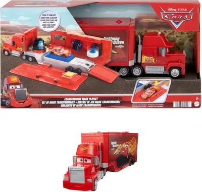 Immagine prodotto di Disney Pixar Cars - Transforming Mack Playset - Small Car - MATTEL - HDC75