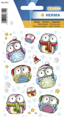 Immagine prodotto di Schmucketikett Winter Eule