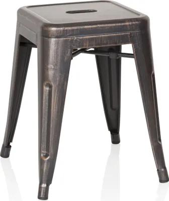 Obrázek produktu pro hjh OFFICE Bistro stolička VANTAGGIO Kovová stolička, max. zatížení 150 kg Výška sedu 46 cm