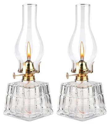 Immagine prodotto di Set di 2 lampade a petrolio vintage