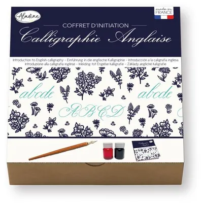 Immagine prodotto di Set per calligrafia Aladine - Set iniziale per la scrittura creativa in inglese