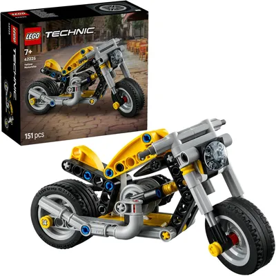 Produktbild von Gelbes Motorrad
