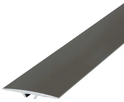 Produktbild von Dalsys Übergangsprofil selbstklebend, flach, 90cm x 50mm, Aluminium Bronze, Übergangsleiste Boden, Höhenausgleichsprofil, Türschwellen Leiste, Laminat Übergangsschiene für Bodenleisten