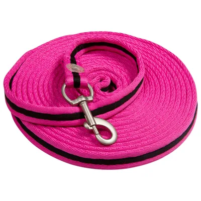 Image de Imperial Riding longe nylon soupleIRH longe rose fluo