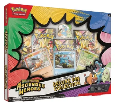 Produktbild von Pokemon Ascended Heroes: First Partners Deluxe Pin Collection